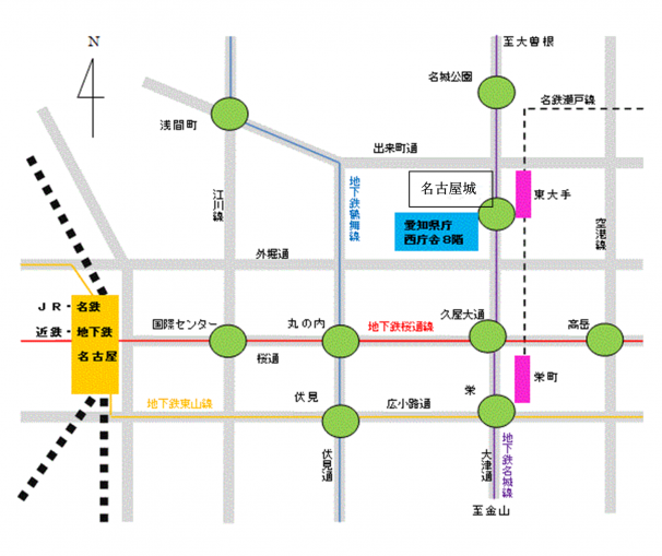アクセス地図