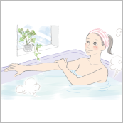 ぬるめのお湯で気持ちもほぐれる 自律神経のバランスを整える入浴法