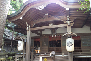 画像:八百富神社