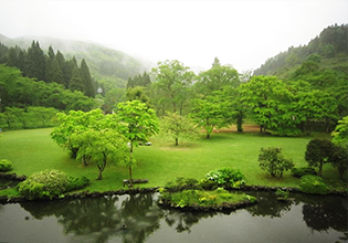 写真:日本庭園