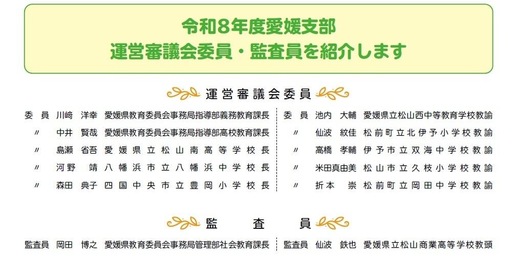 運営審議会委員一覧