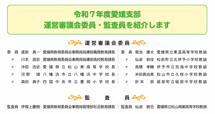 運営審議会委員紹介